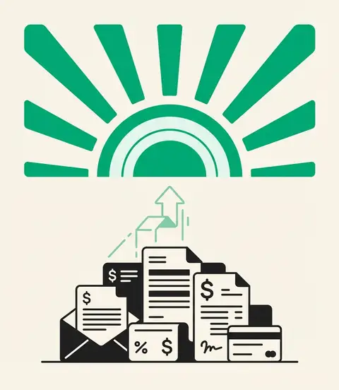 FirmFirst dashboard showing a bankruptcy and debt inquiry notification